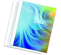 Fellowes Leonardi 53150 Termocopertine Standard, Formato 12 mm, Confezione da 100 Pezzi, Bianco