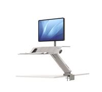 Fellowes Lotus RT (Fellowes Lotus RT Sit Stand Workstation Single White 8081701