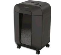FELLOWES LX85 DISTRUGGIDOCUMENTI A FRAMMENTO CESTINO 19LT CAPACITA' 12 FOGLI NER