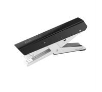 Fellowes Pinza per cucitrice senza inceppamento, capacità 40 fogli - cucitrice manuale antibatterica LX890 - utilizza punti da 24/6 mm, 26/6 mm e 24/8 mm - nero