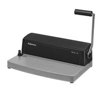 Fellowes Metal 25 Rilegatrice a scatto 450 fogli Nero, Grigio