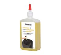 Fellowes Olio per Distruggi Documenti, per Tritacarte a Frammento e Striscia, 355 ml - Olio Lubrificante con Beccuccio