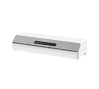 Fellowes Plastificatrice a caldo Amaris A3 – fino a 175 micron, starter pack di 10 pouches – Bianco