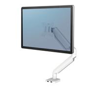 Fellowes Platinum Series 8056201 Supporti a parete per TV 101,6 cm [40] Scrivania Bianco (PLATINUM WHITE SINGLE MONITOR HOLDS U