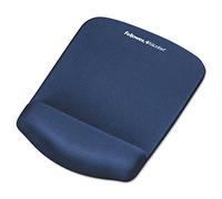 Fellowes PlushTouch 9287301 - Tappetino per mouse e poggiapolsi con tecnologia FoamFusion, colore: Blu