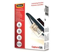 Funda plastificazione Fellowes 5307201 125 micron A6 Lucida 100 pezzi