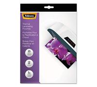 Fellowes Pouch, 3ML, LTR SZ25/PK, Clr