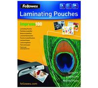Pouches Impress100 - A4 - 216x303 mm - 2x100 micron - Fellowes - scatola 100 pezzi Quantita min. 1
