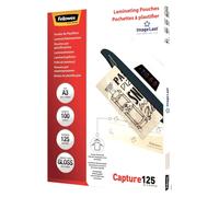 Fellowes pouches per plastificare A3 - 303x426 mm da 125 micron conf. da 100 pz.