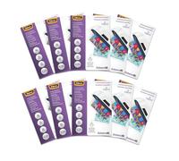 Fellowes - Pouches per plastificazione finitura lucida A4-250 fogli (25pz x 10)