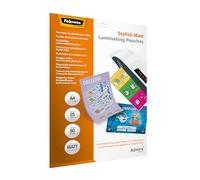 Fellowes Buste per plastificazione A4 – Finitura opaca 160 micron (2x80) – 25 pz