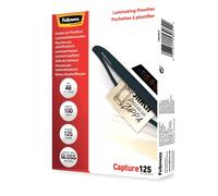 Fellowes Pouches per plastificazione per documenti, formato A6, finitura lucida,