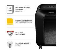 Fellowes Powershred LX85 Distruggidocumenti Frammento 12 Fogli 4400801
