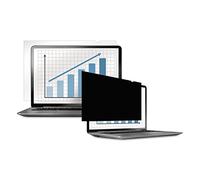 Fellowes PrivaScreen Filtro Privacy Widescreen 24.0" 16:9 - Anti-Riflesso, Protezione Dati, Facile Installazione con Quick Reveal Tabs™, Compatibile GDPR e NIS2 - Nero