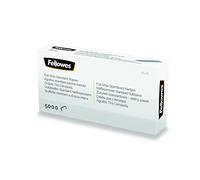 Fellowes Punti pinzatrice 26/6mm per spillatrice a Striscia Intera, Confezione da 5000 punti metallici, Colore Argento