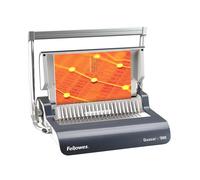 Fellowes Quasar+ 500 500 fogli Antracite, Grigio (Quasar+ 500 Comb Binder)