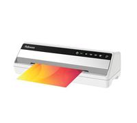Fellowes Saturn A4 Plastificatrice per piccoli uffici - InstaHeat, pronta in 60 secondi, anti-inceppamento, spegnimento automatico - per pouches 80/100/125 micron - include 10 pouches - casa e ufficio