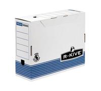 Fellowes scatola archiviazione A4 Blu e Bianco in cartoncino