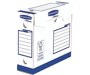 Fellowes - Scatola portadocumenti resistente, formato A4, 8 cm