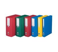 Fellowes U210RO Scatola Progetto Plus, Dorso 10 cm, Rosso