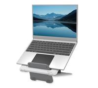 Fellowes Supporto laptop - Supporto laptop Breyta™ regolabile e riciclabile al 100% - Supporto portatile con 12 regolazioni in altezza - Dimensioni massime monitor 15.6", peso massimo 4KG-Bianco