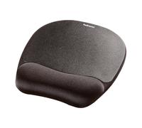 Fellowes tappetino mouse ergonomico Nero con supporto per polso