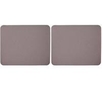Fellowes tappetino mouse in gomma con base antiscivolo, superficie in poliestere resistente, mouse pad realizzato al 50% con materiale riciclato, dimensioni 18,6 x 22,4 x 0,6 cm, colore grigio