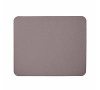 Fellowes tappetino mouse in gomma con base antiscivolo, superficie in poliestere resistente, mouse pad realizzato al 50% con materiale riciclato, dimensioni 18,6 x 22,4 x 0,6 cm, colore grigio