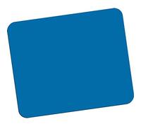 Fellowes tappetino mouse in gomma con base antiscivolo, superficie in poliestere resistente, mouse pad realizzato al 50% con materiale riciclato, dimensioni 18,6 x 22,4 x 0,6 cm, colore blu