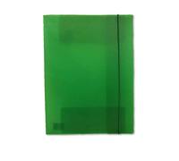 Fellowes U110TV Cartella Tre Lembi, Trasparente Verde