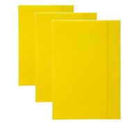 Fellowes U140GI Cartella Progetto Dorso 3, Giallo (Confezione da 3)