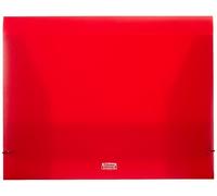 Fellowes U140RO Cartella Progetto Dorso 3, Rosso (Confezione da 6)