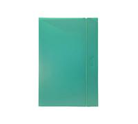 Cartella progetto con elastico - 24x35 cm - dorso 3 cm - verde - Fellowes