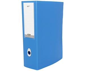 Fellowes U210AZ Scatola Progetto Plus, Dorso 10 cm, Azzurro