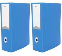 Fellowes U210AZ Scatola Progetto Plus, Dorso 10 cm, Azzurro (Confezione da 2)