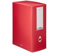 Fellowes U215RO Scatola Progetto Plus, Dorso 15 cm, Rosso