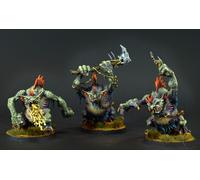 Fellwater Troggoths Gloomspite Gitz COMMISSIONE dipinto