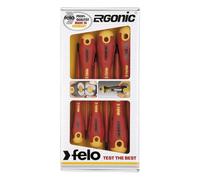 Felo Jgo Dest ERGONIC VDE 3pcs, Multicolore