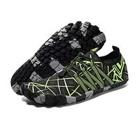 FELOVE Scarpe da Bagno, da Spiaggia, da Surf, a Piedi nud1 Traspiranti, per Sport Acquatici. per Uomo e Donna