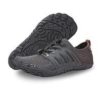 FELOVE Scarpe da Bagno, da Spiaggia, da Surf, a Piedi nud1 Traspiranti, per Sport Acquatici. per Uomo e Donna