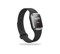 Feloyal Braccialetti antizanzare, ricaricabili USB ad ultrasuoni, impermeabile, per interni ed esterni, adatto per adulti e bambini (nero)