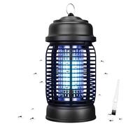 Feloyal Lampada Antizanzare Elettrica, 20W 3000V UV Zanzariera Elettrica Impermeabile Insetticida Zanzare con Design a Gancio per Giardino Interno Esterno Camera da Letto Cucina Soggiorno
