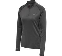 Felpa 1/2 zip da donna Newline Gris XL