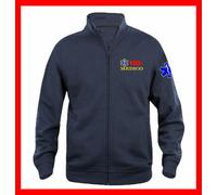 FELPA 118 SOCCORSO EMERGENZA SANITARIA RICAMATA MAGLIA CON LA TUA MANSIONE