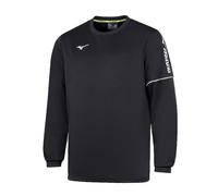 Mizuno Sendai Training Round Neck Maglia di Tuta, Nero, XXXXL Unisex-Adulto