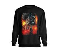 Felpa a Girocollo Darth Vader e Davy Jones Film Cult Uomo Donna Bambino Ragazzi