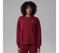 Felpa a girocollo Jordan Brooklyn Fleece - Donna - Rosso M (IT 44-46)