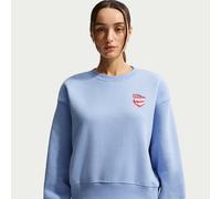 Felpa a girocollo oversize Nike Phoenix Fleece - Donna - Blu S (IT 40-42)