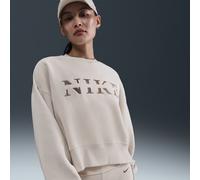Felpa a girocollo oversize Nike Phoenix Fleece - Donna - Marrone XS (IT 36-38)