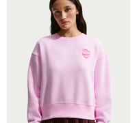 Felpa a girocollo oversize Nike Phoenix Fleece - Donna - Rosa S (IT 40-42)